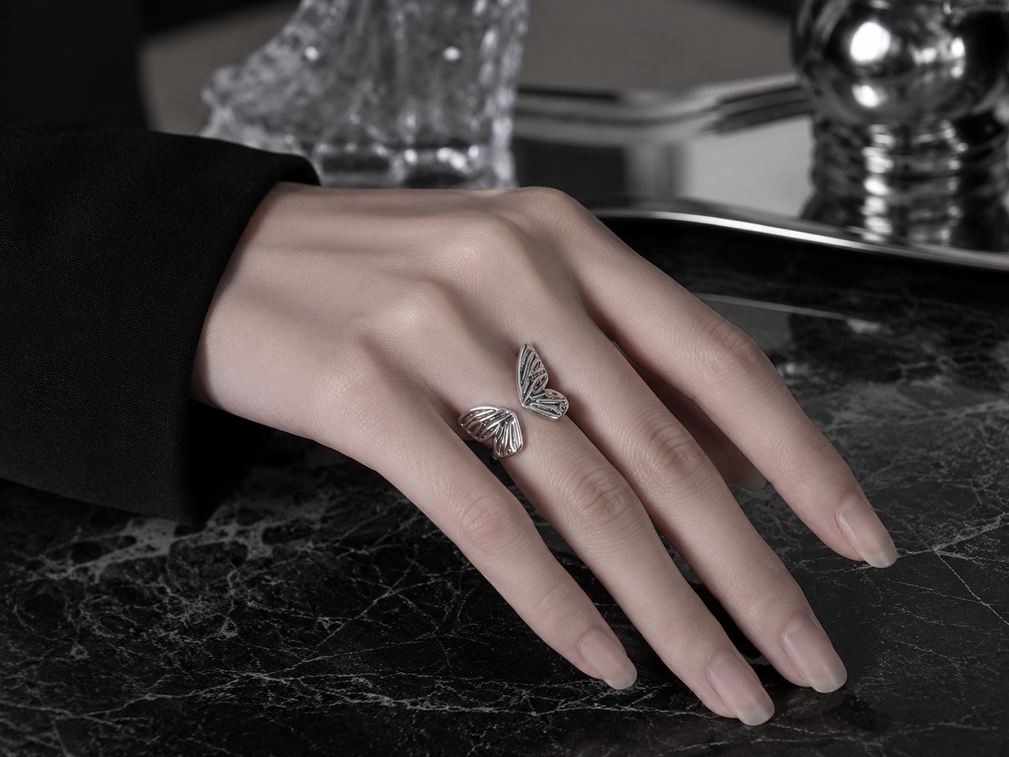 Shattered Stars · Stardust Butterfly Ring