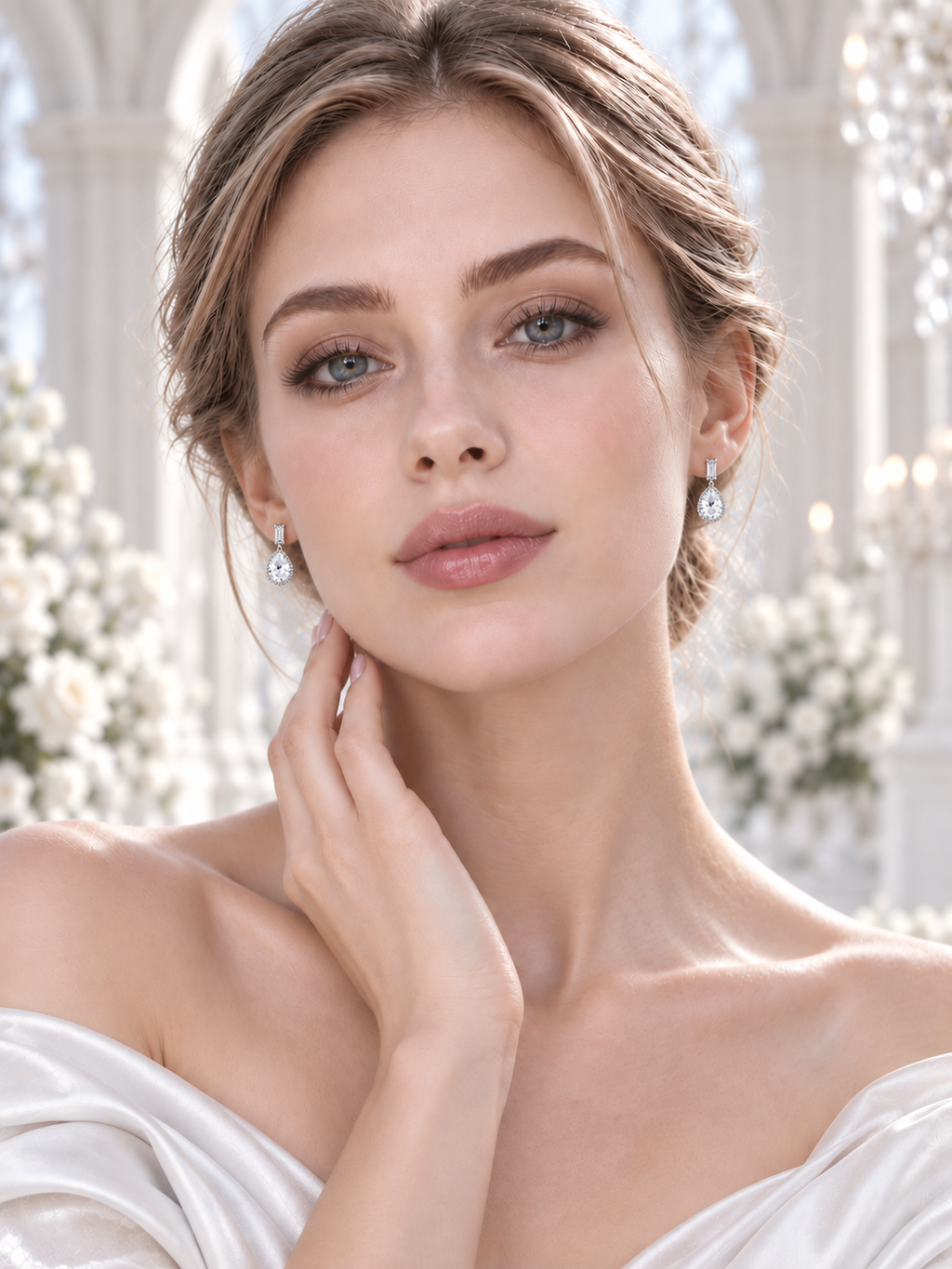 Starlit Teardrop Earrings