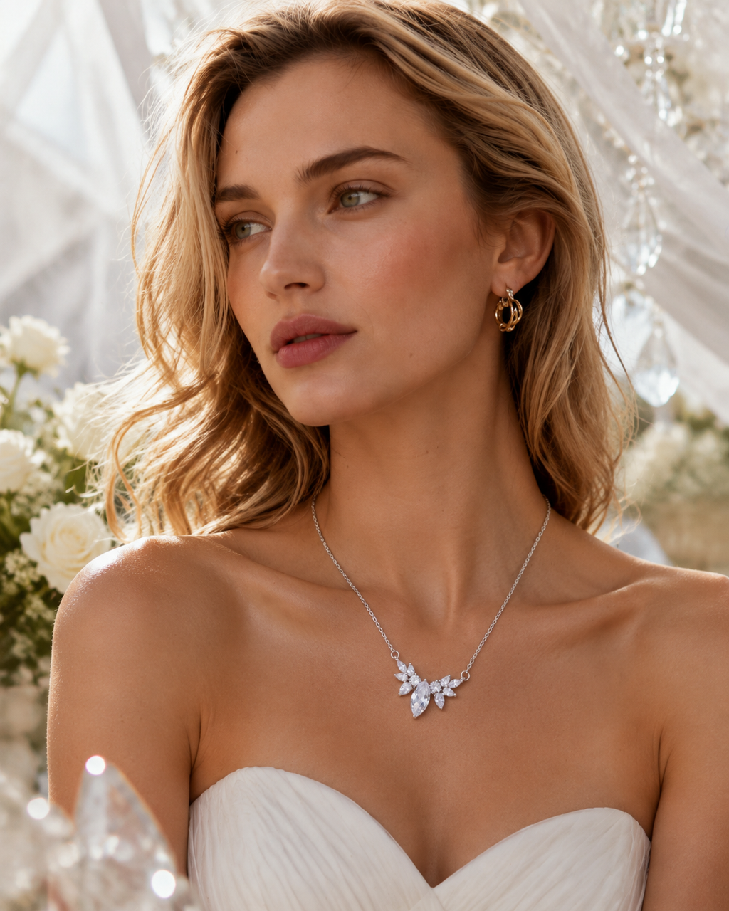 Broken Star Bloom Necklace