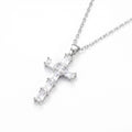 Starlight Cross Pendant Necklace