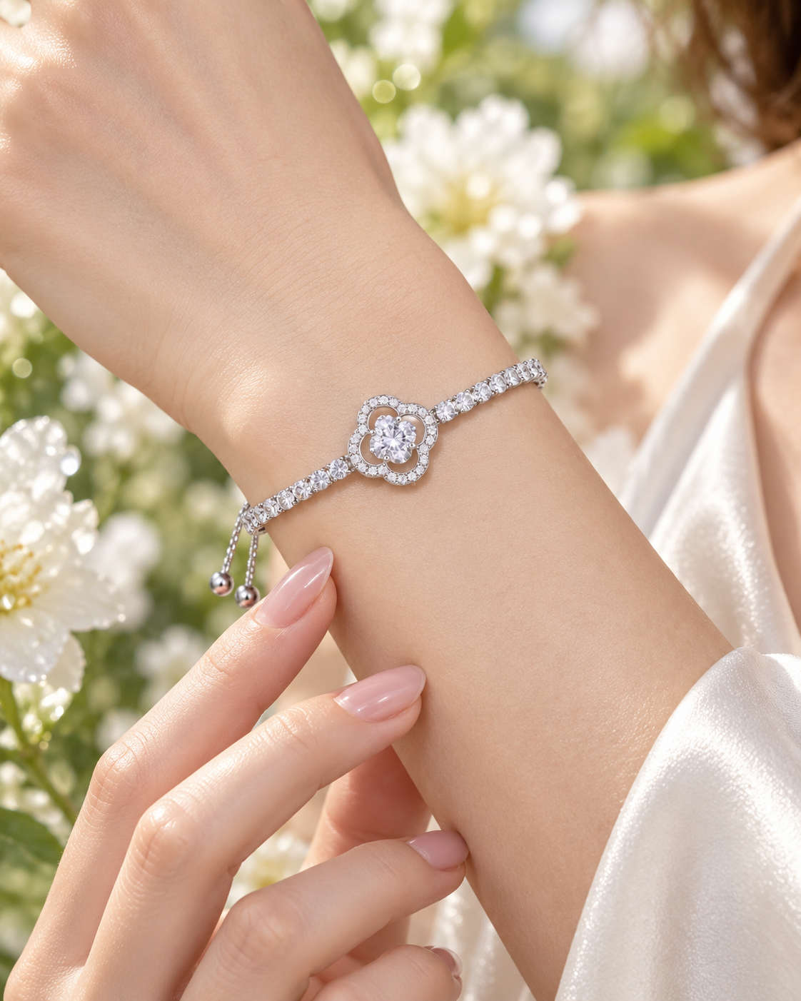 Starlight Clover Bracelet