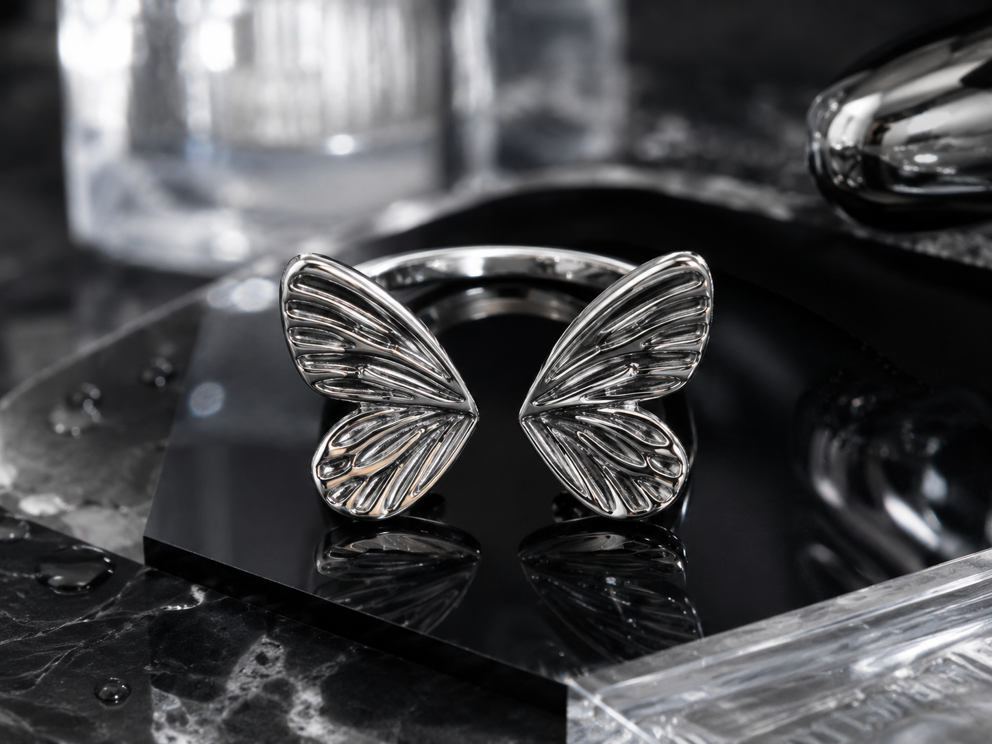 Shattered Stars · Stardust Butterfly Ring