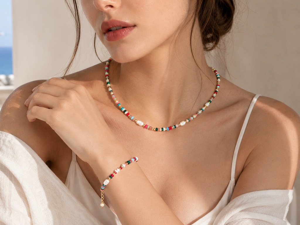 Shattered Stars · Nebula Sprinkle Necklace