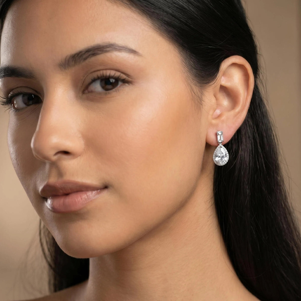 Starlit Teardrop Earrings