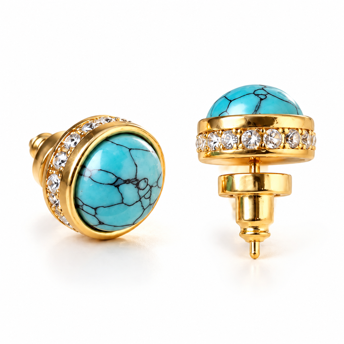 Shattered Stars · Ocean Star Turquoise Earrings