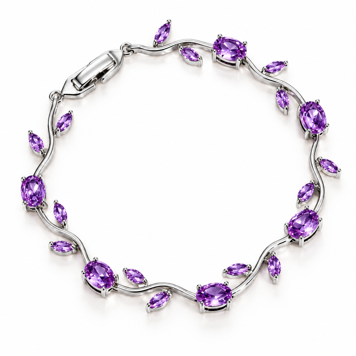 Shattered Stars · Amethyst Starlight Bracelet