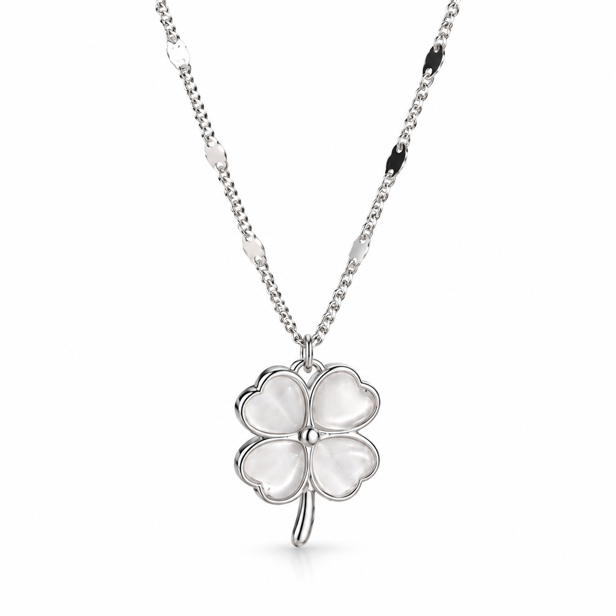Shattered Stars · Stardust Clover Necklace
