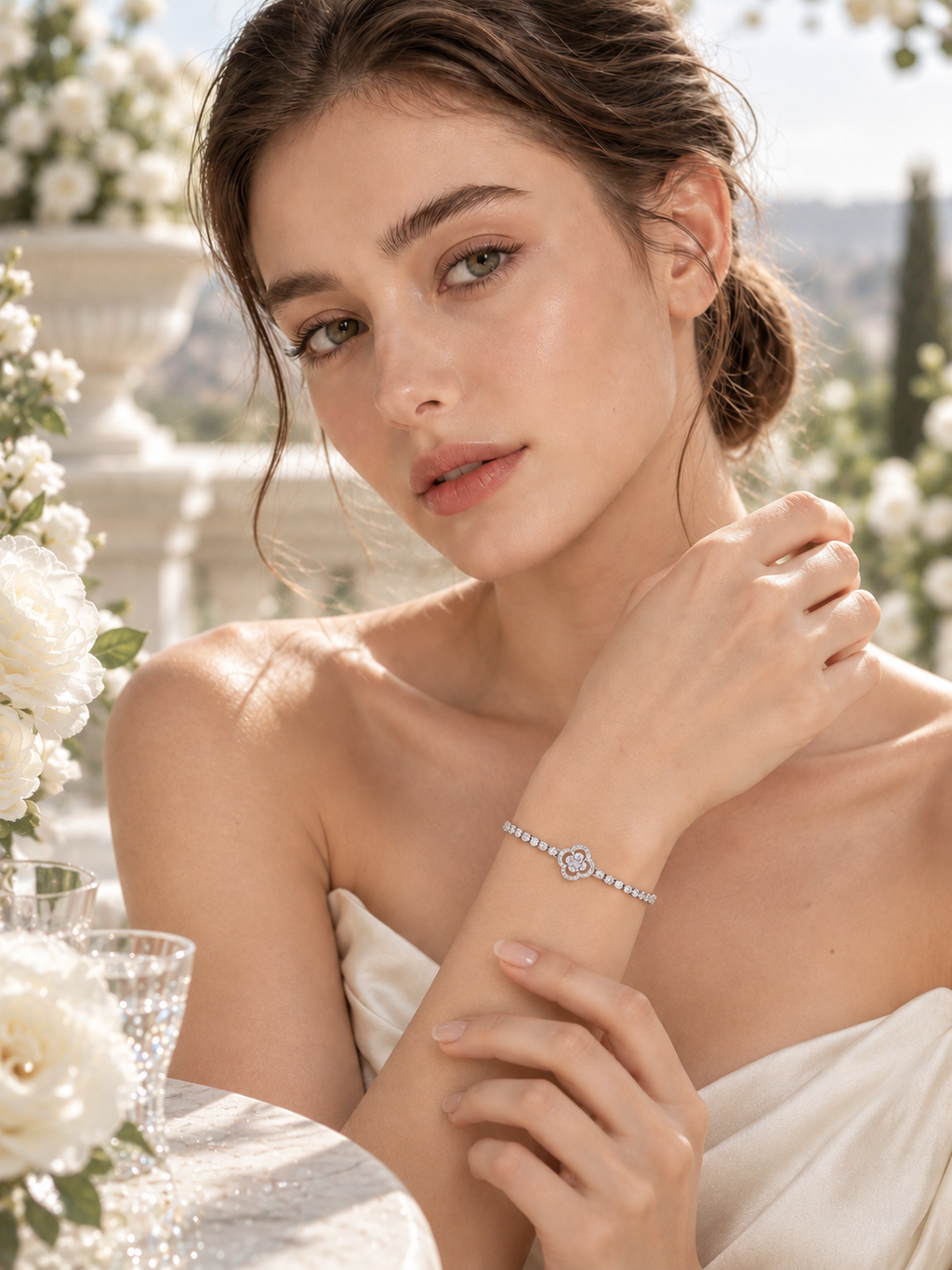Starlight Clover Bracelet