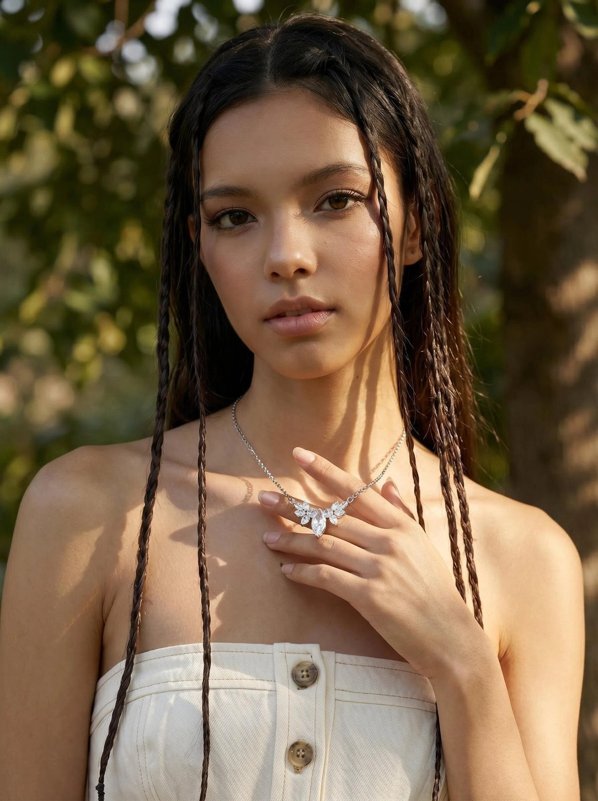 Broken Star Bloom Necklace